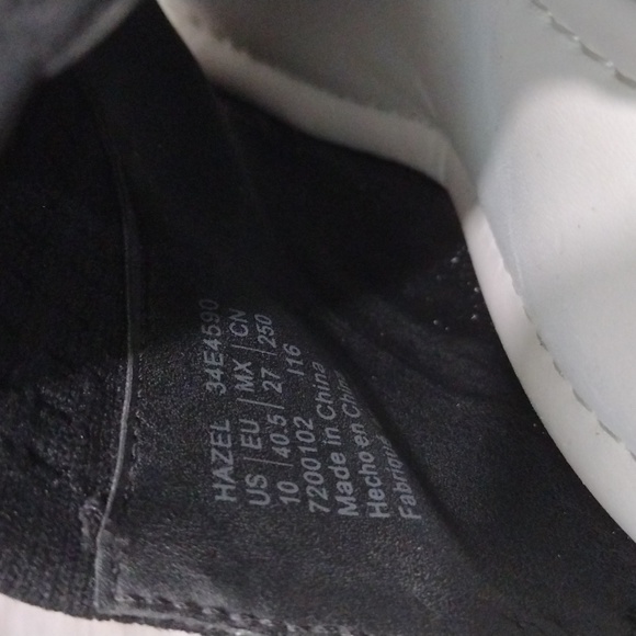 Calvin Klein black and white mesh open toe wedges. Size 10 - Picture 10 of 12